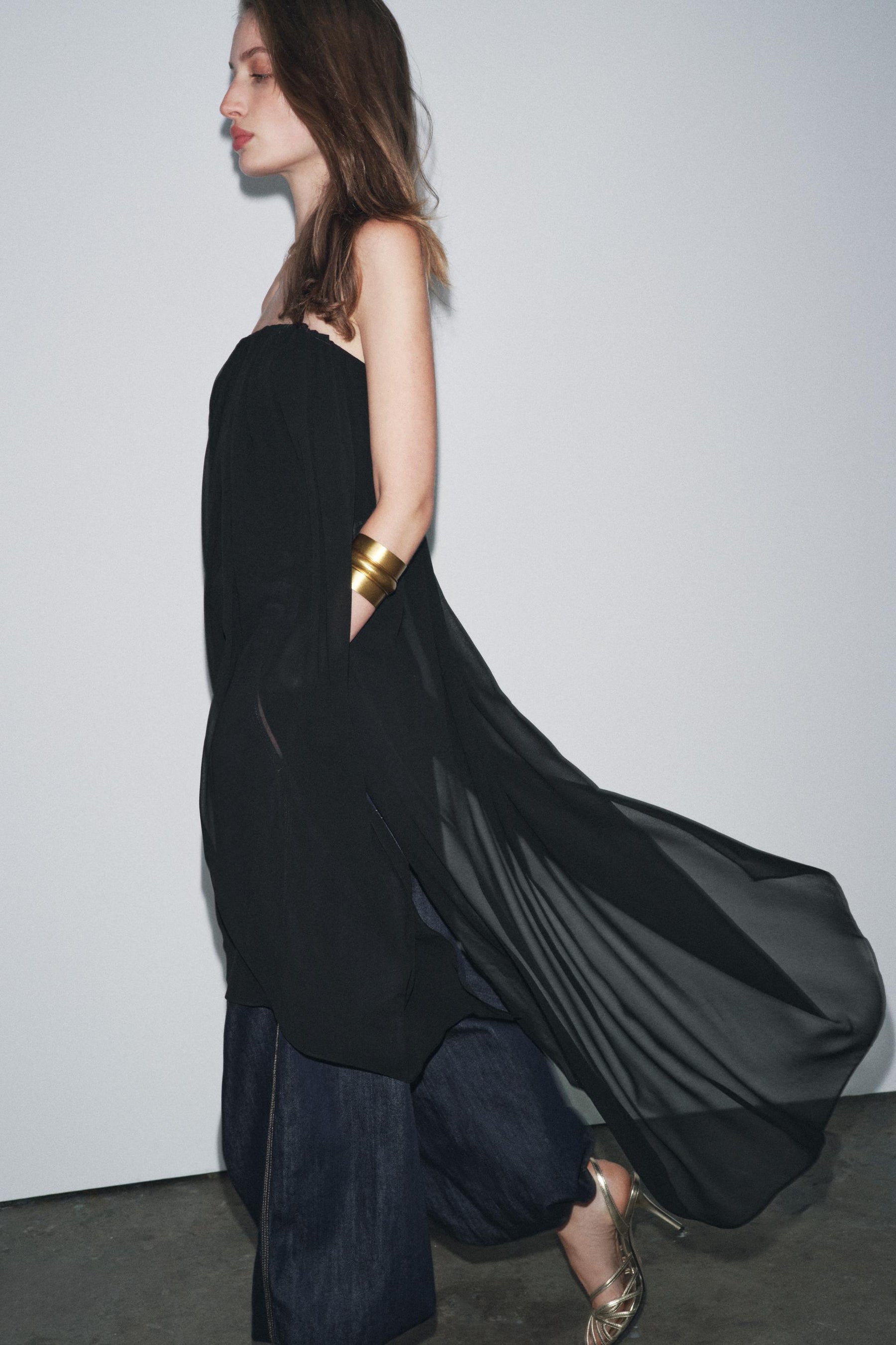 Bandeau Long Fashion Top