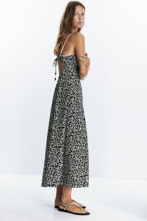 FLORAL PRINT MIDI DRESS - Image 6