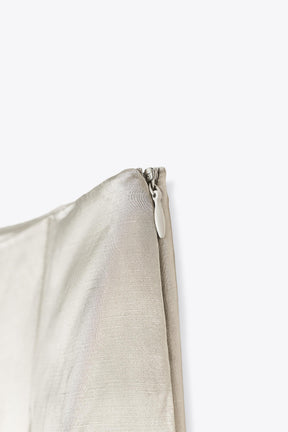 Satin Trousers with Darts