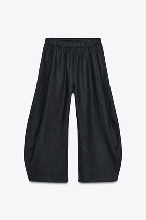 Linen Volume Trousers
