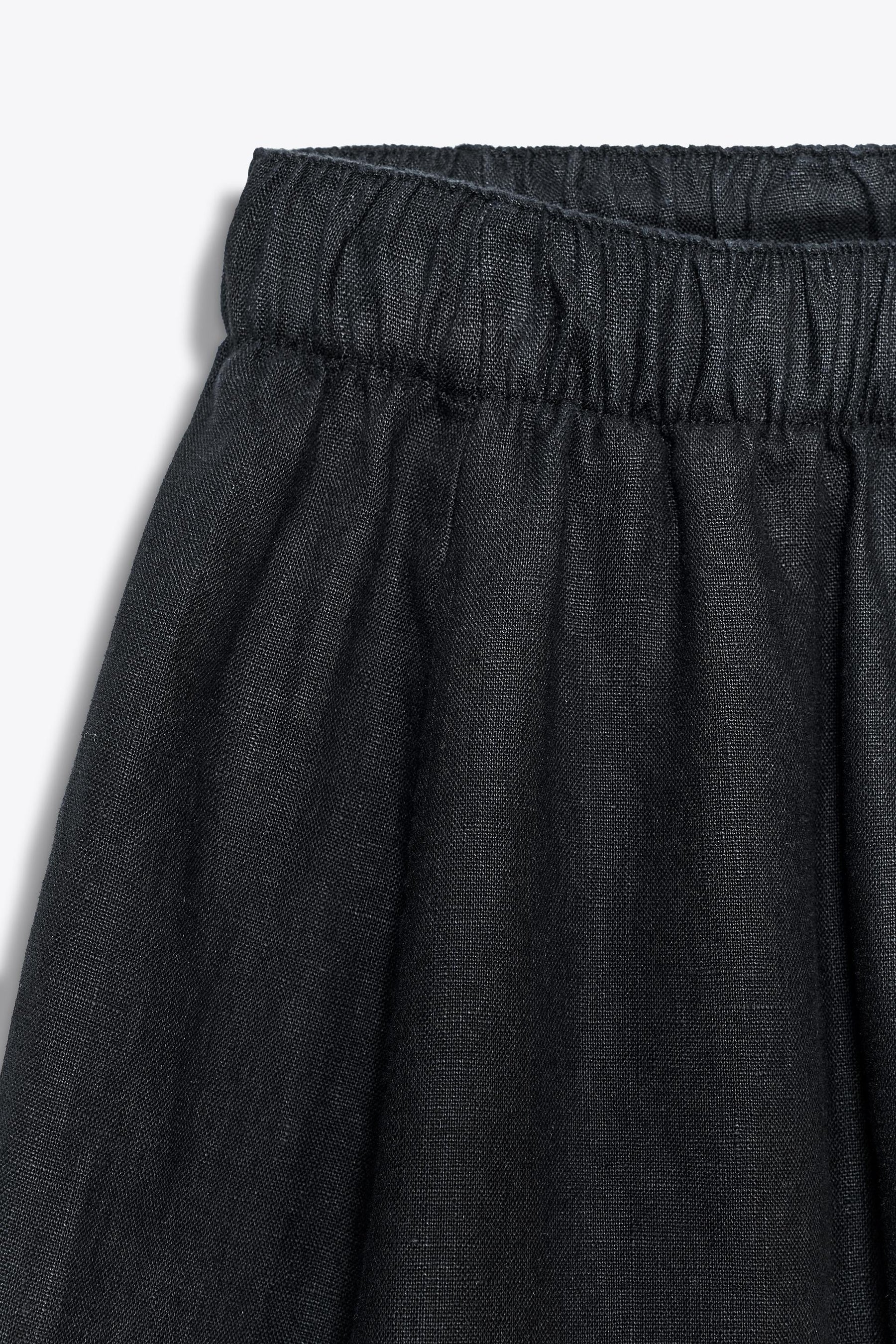 Linen Volume Trousers