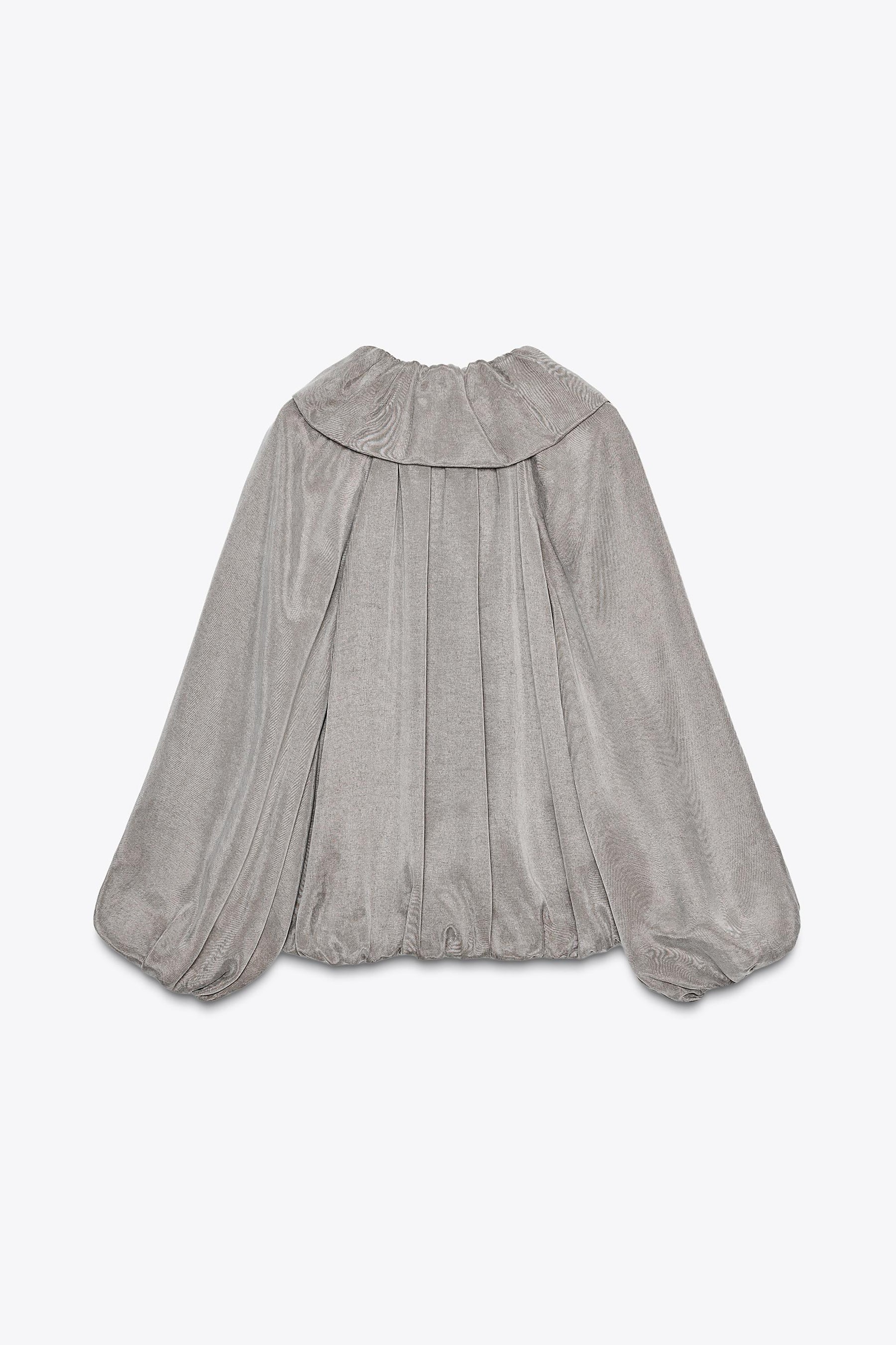 FLOWY BOMBER JACKET ZW COLLECTION - Image 2