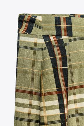 Linen Blend Trousers