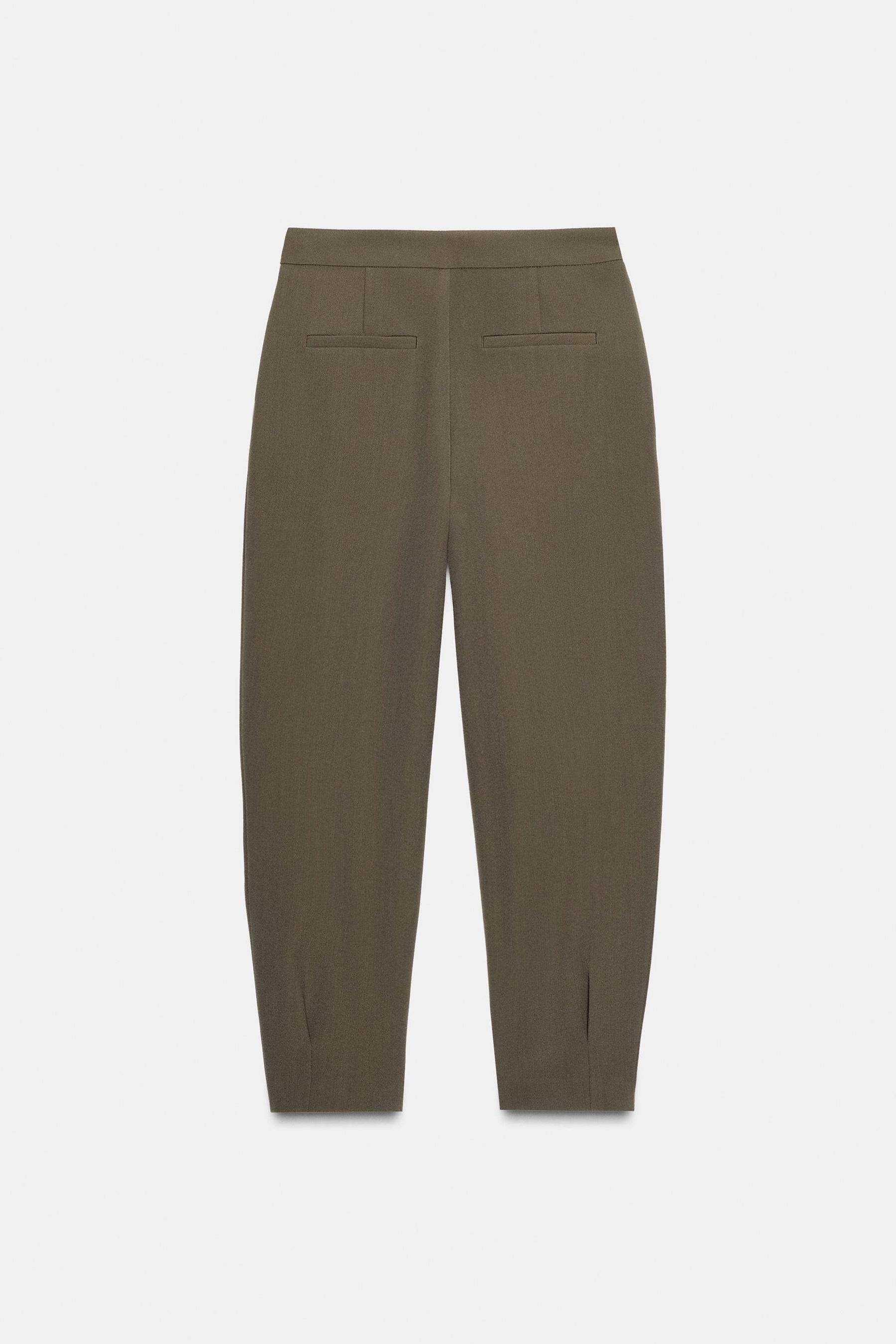 PLEATED TROUSERS