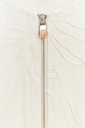 EMBROIDERED FAUX SUEDE BOMBER JACKET - Image 8