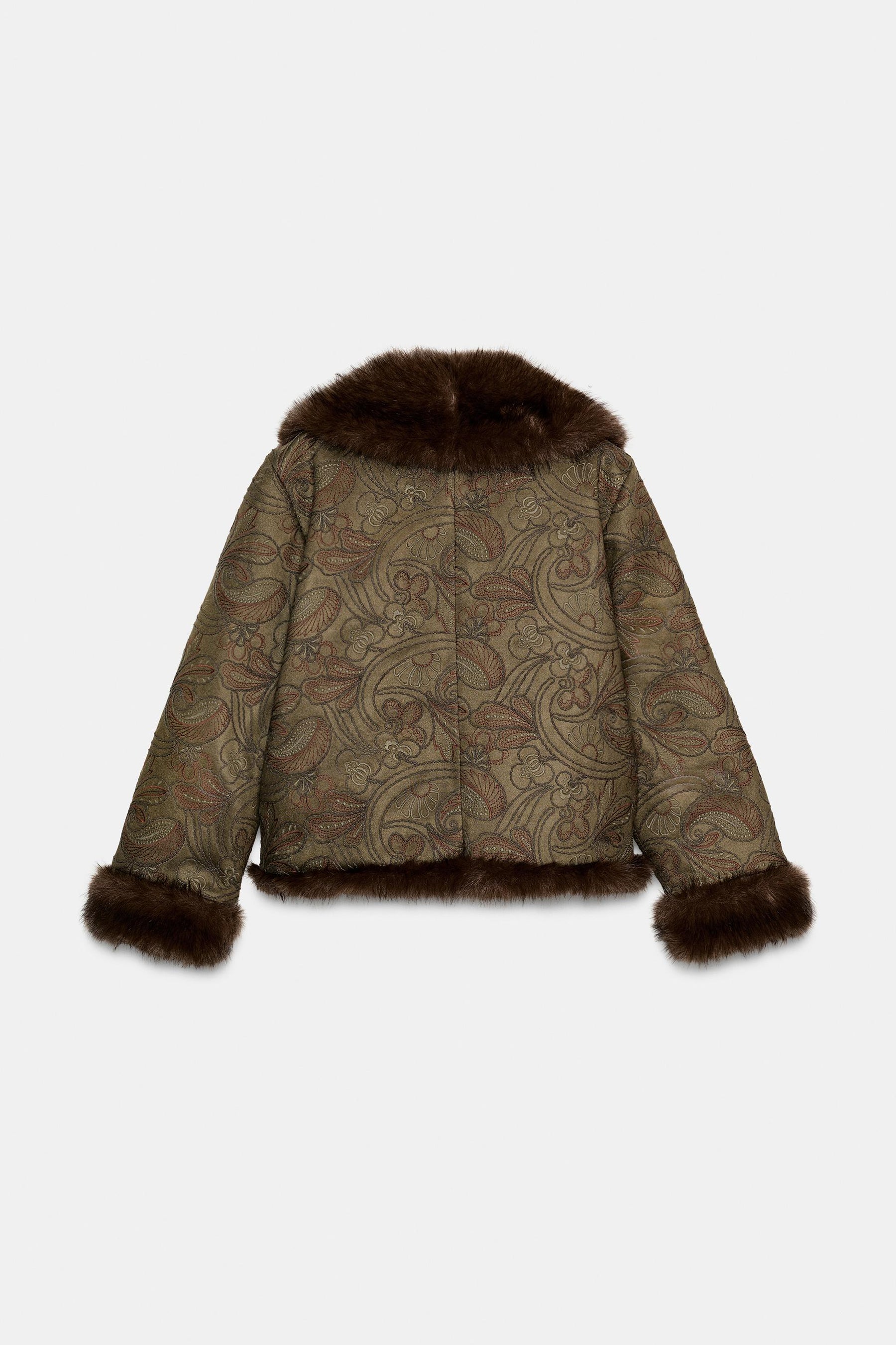 EMBROIDERED DOUBLE-FACED JACKET