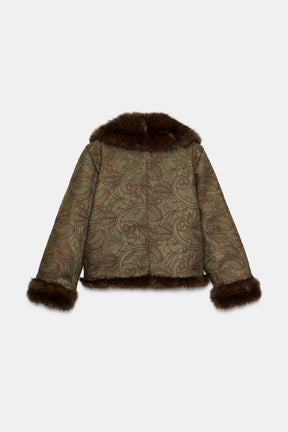 EMBROIDERED DOUBLE-FACED JACKET