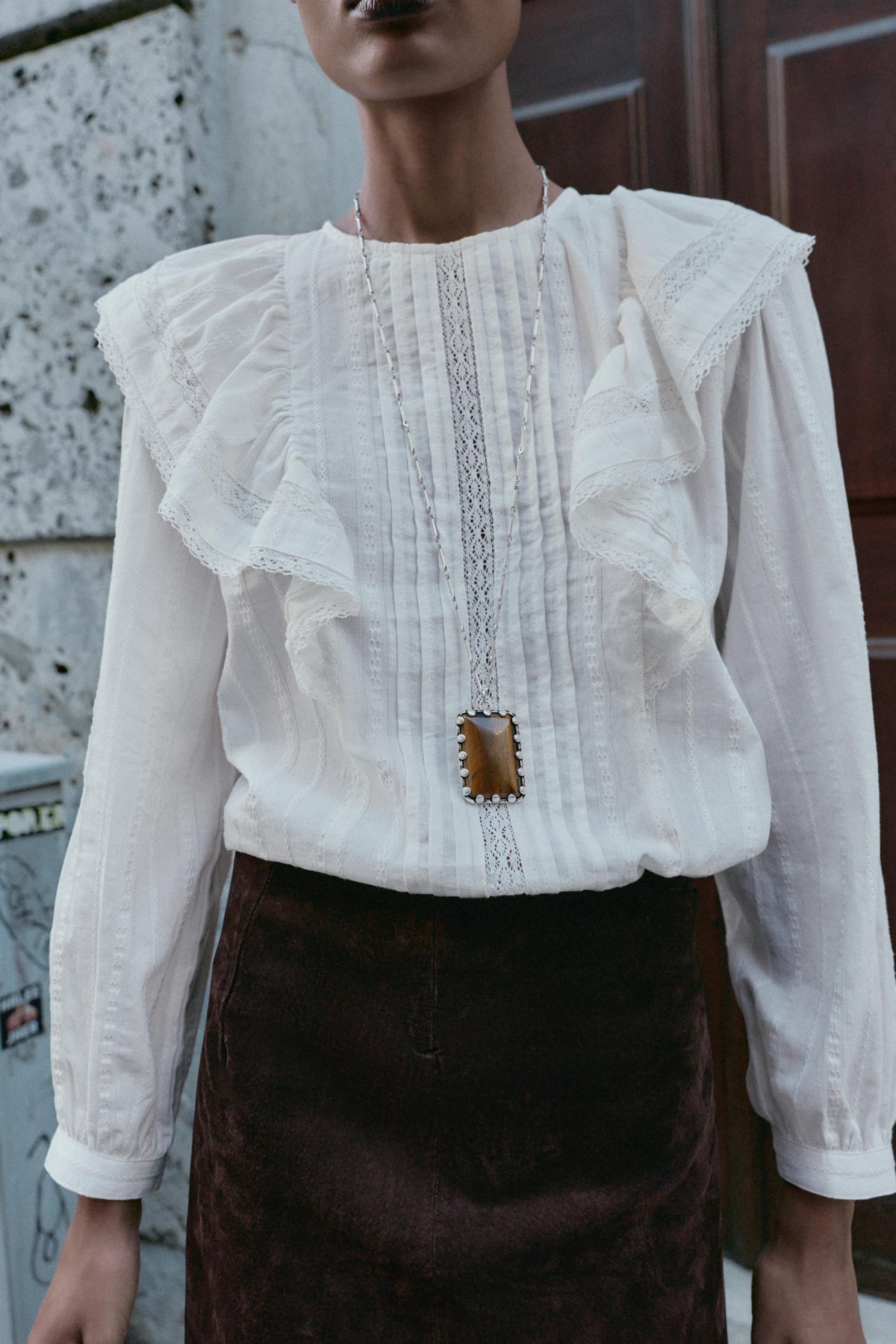Ruffled Romantic Shirt