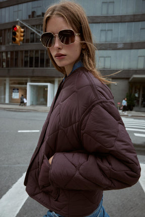 Quilted Jacket with Pockets