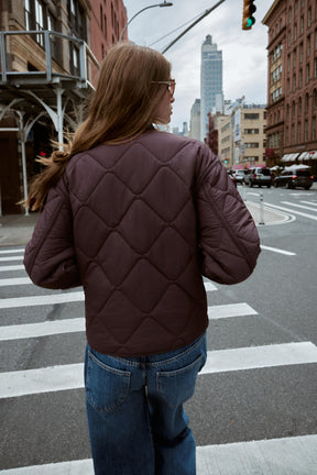 QUILTED JACKET WITH PATCH POCKETS - Image 4