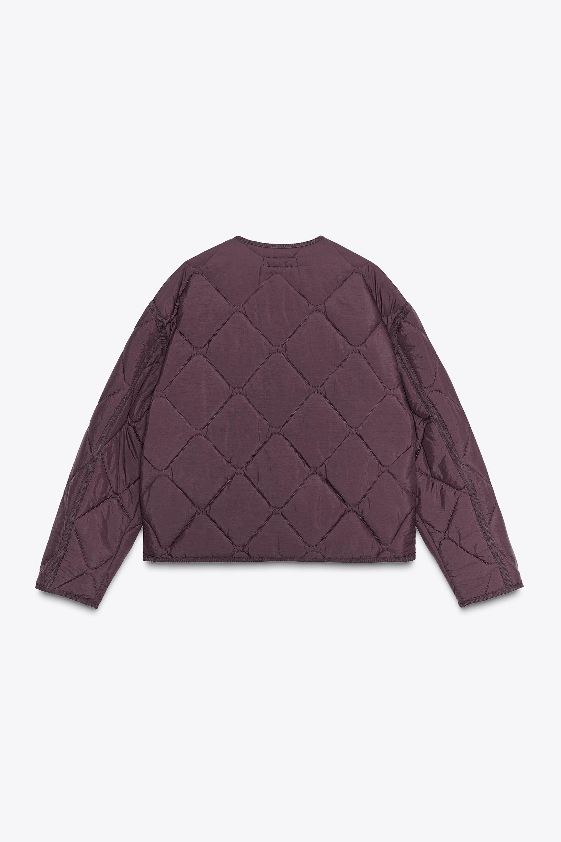 QUILTED JACKET WITH PATCH POCKETS - Image 5