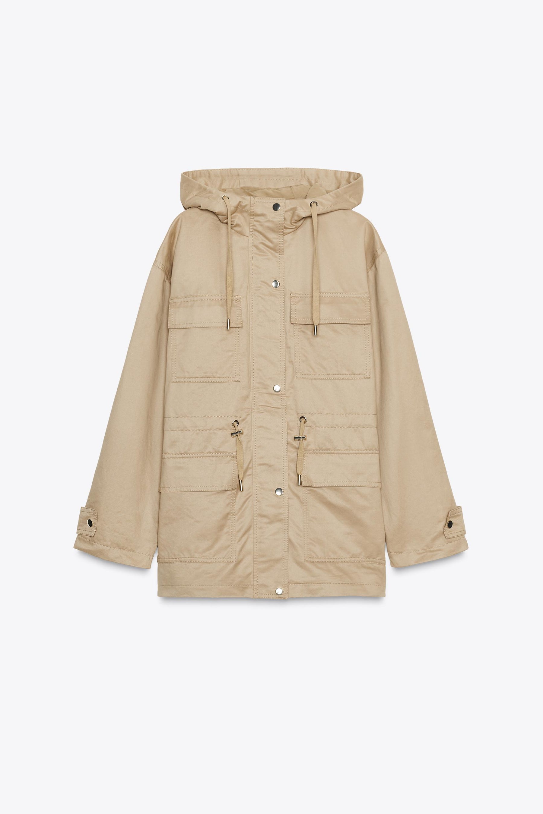 MULTI-POCKET HOODED JACKET