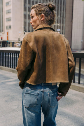 FAUX SUEDE JACKET - Image 4