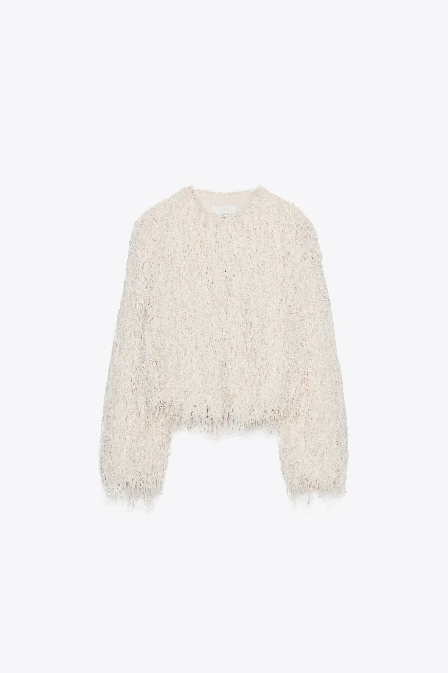 METALLIC THREAD FRINGE JACKET