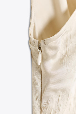 ASYMMETRIC JACQUARD TOP