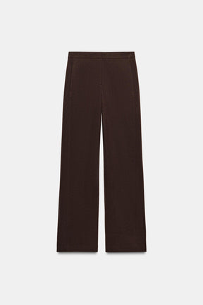 Straight-leg Trousers
