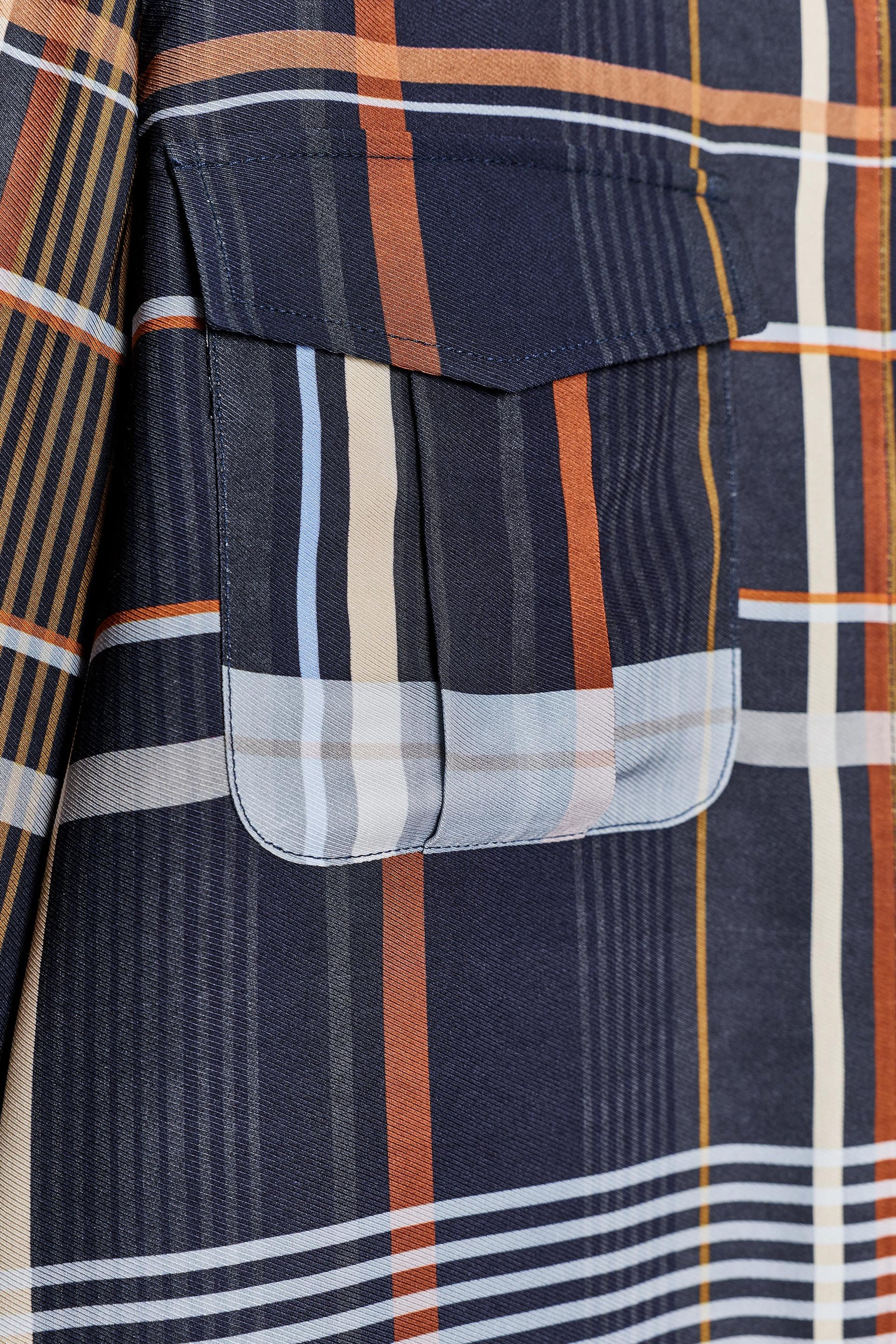 Check Shirt with Pockets