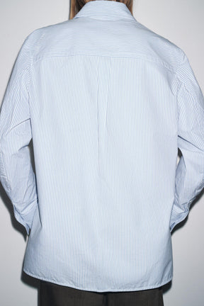 Striped Shirt with Pocket