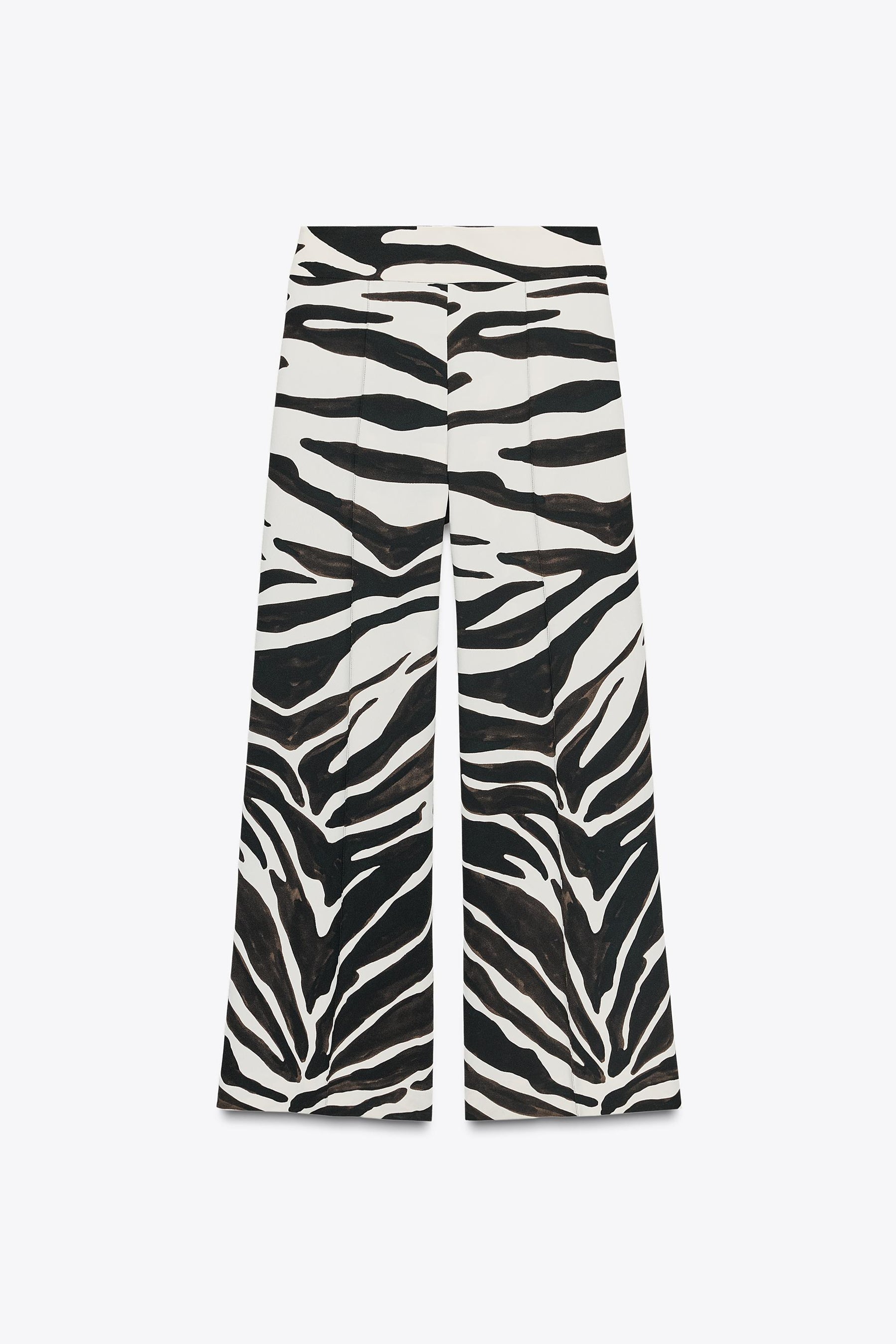 Animal Print Trousers