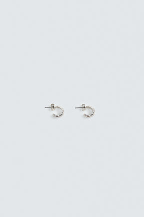 IRREGULAR HOOP EARRINGS - Image 2