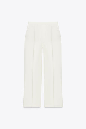 Straight-Leg Trousers
