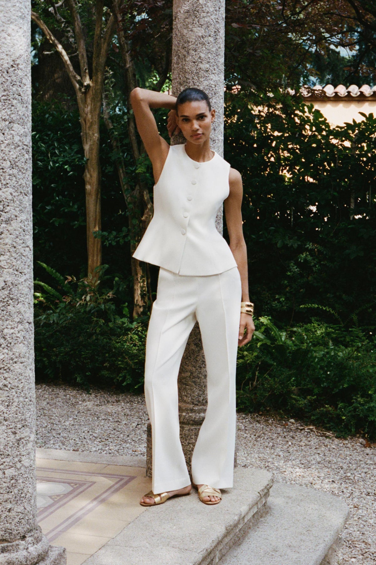 Straight-Leg Trousers