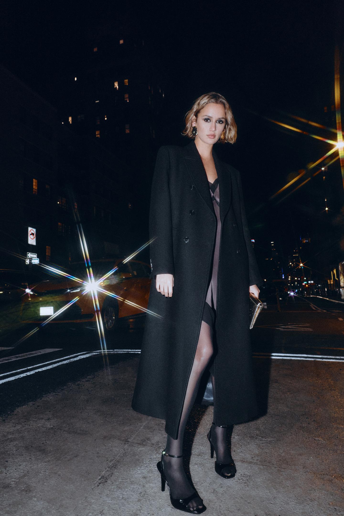 Long Double-Breasted