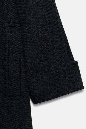 Manschett Wollmantel 