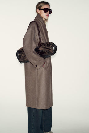 Manschett Wollmantel 