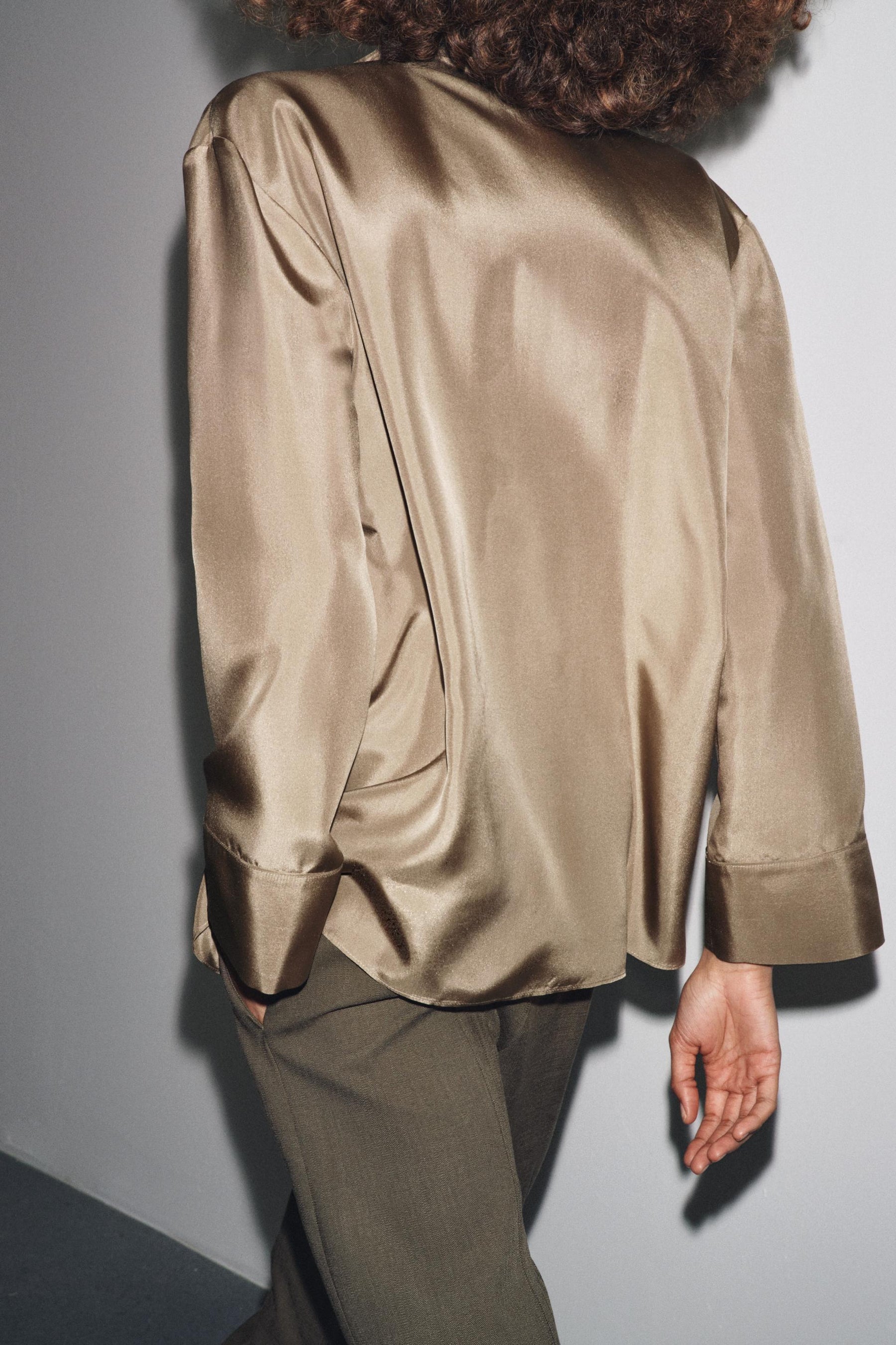 100% Silk Shirt with