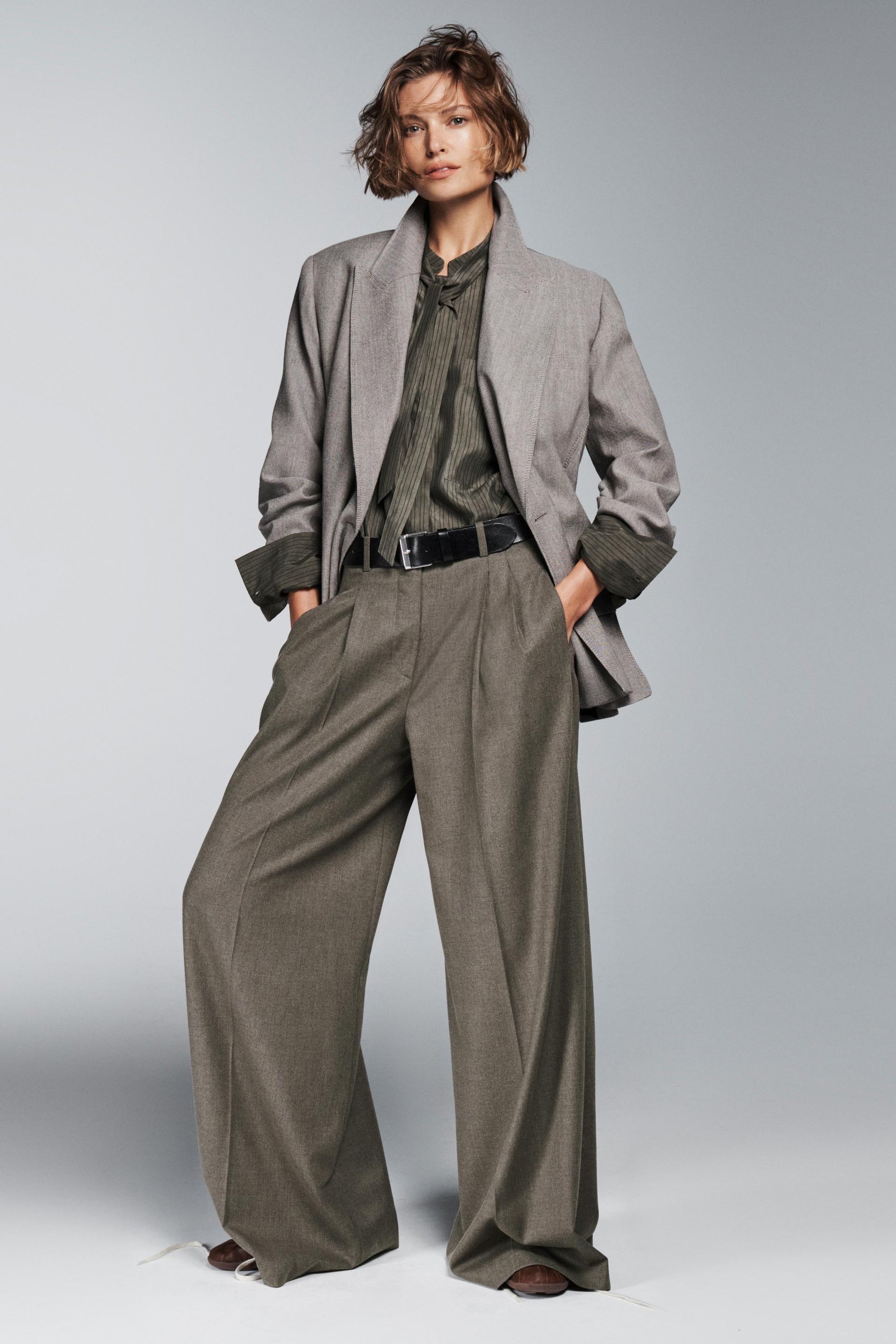 Blouse with Pockets and