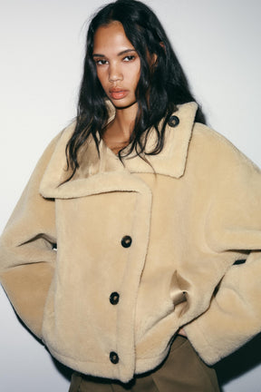 REVERSIBLE DOUBLE-FACED JACKET