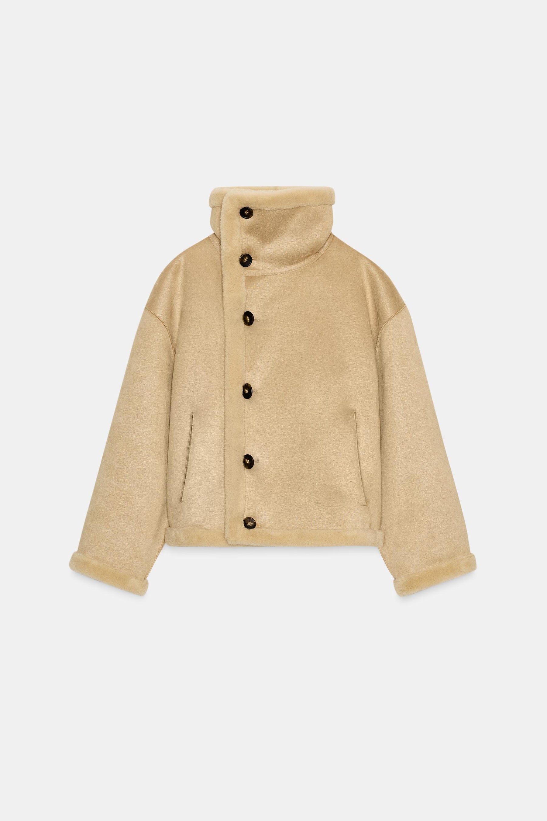 REVERSIBLE DOUBLE-FACED JACKET