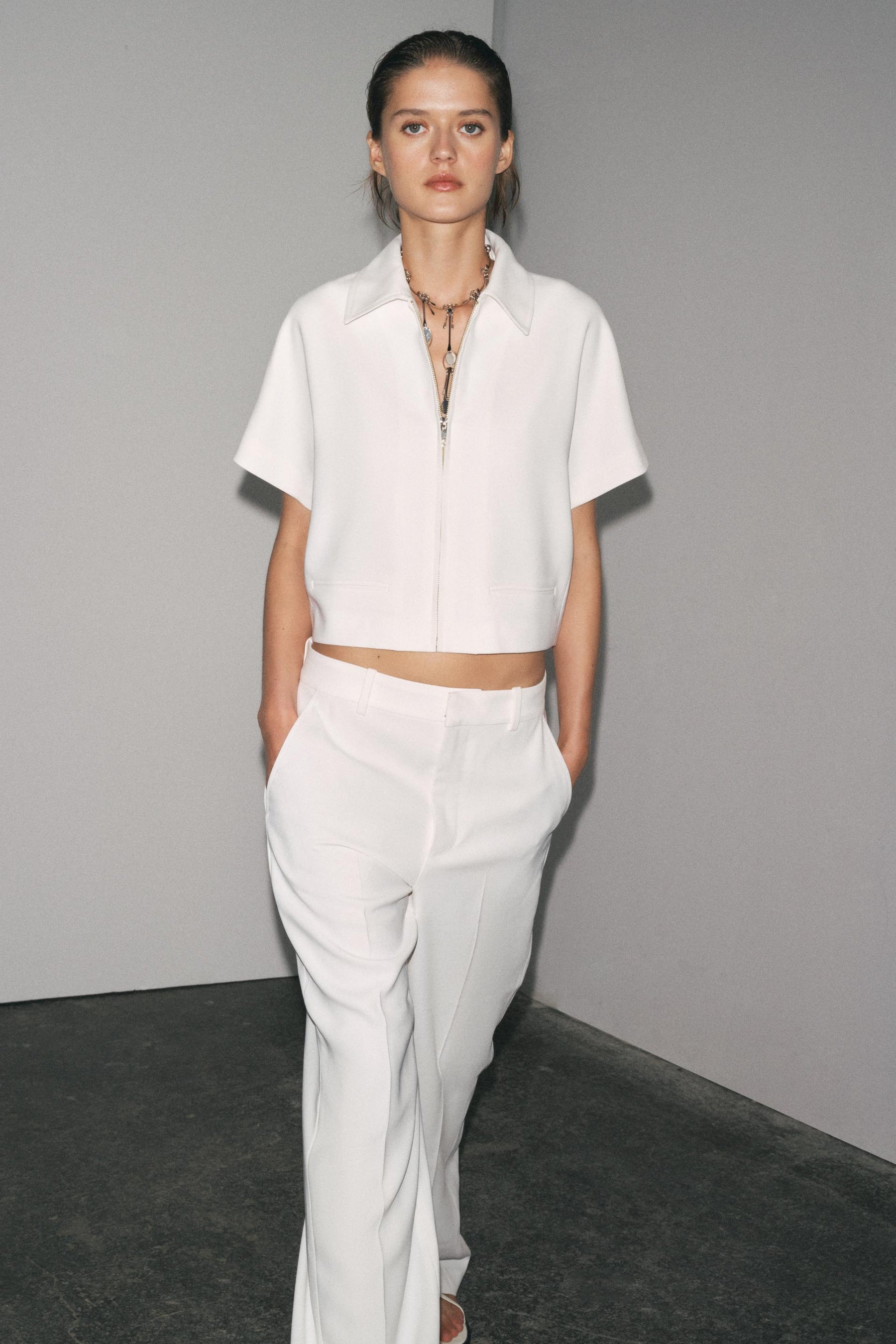 Cropped Fashion Jacket