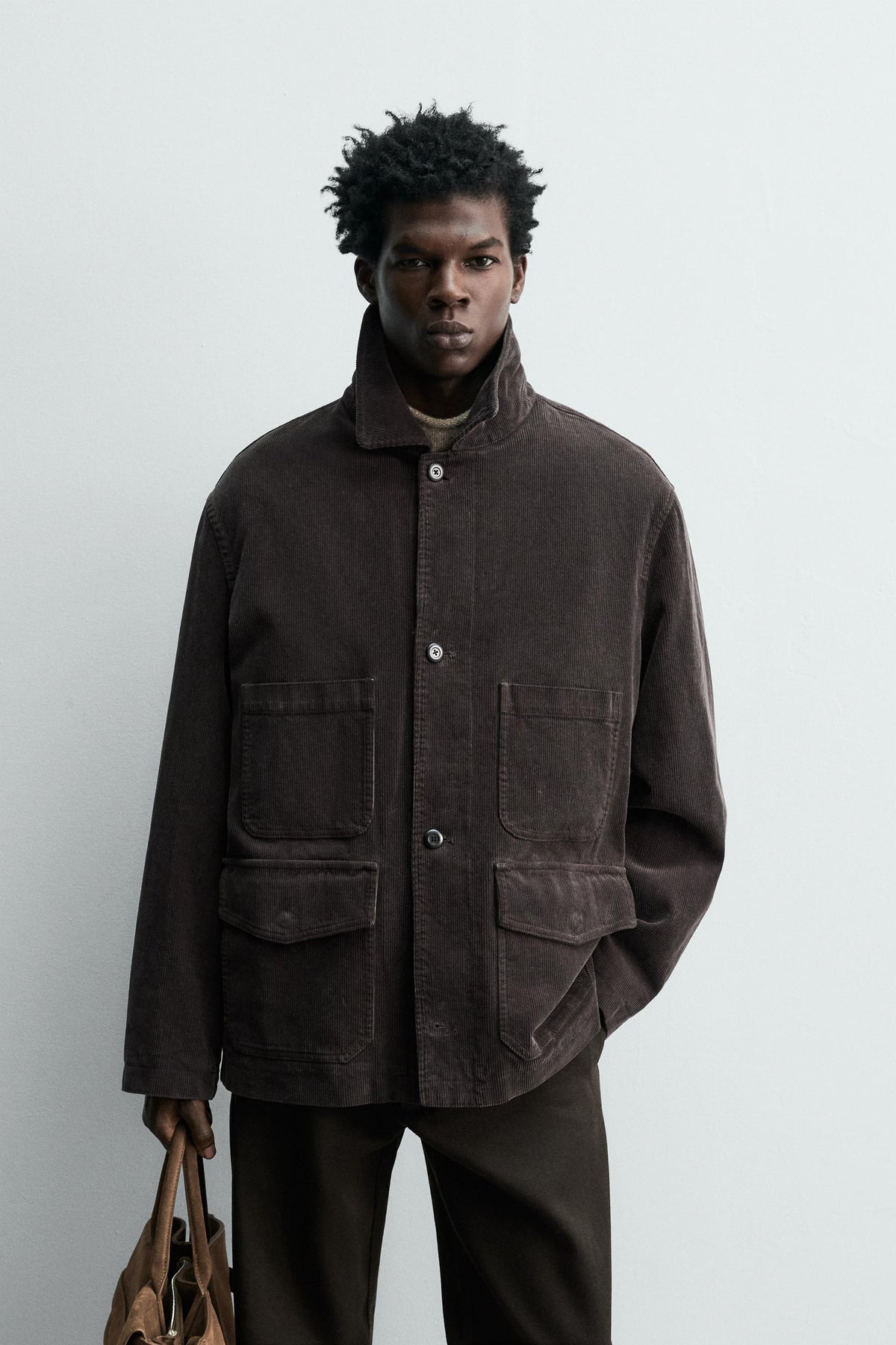 CORDUROY JACKET WITH POCKETS - Image 2