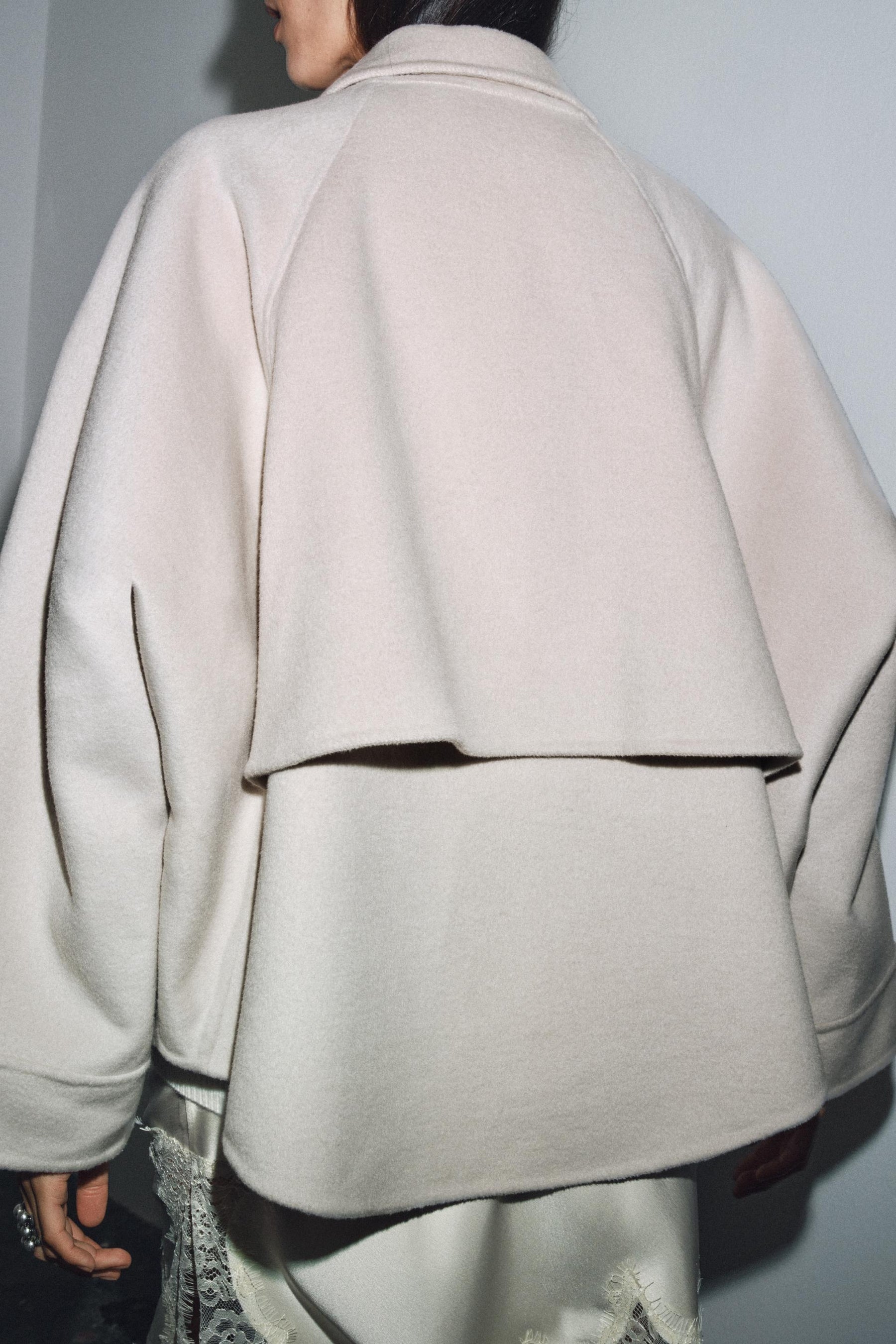 Wool Jacket with Zip