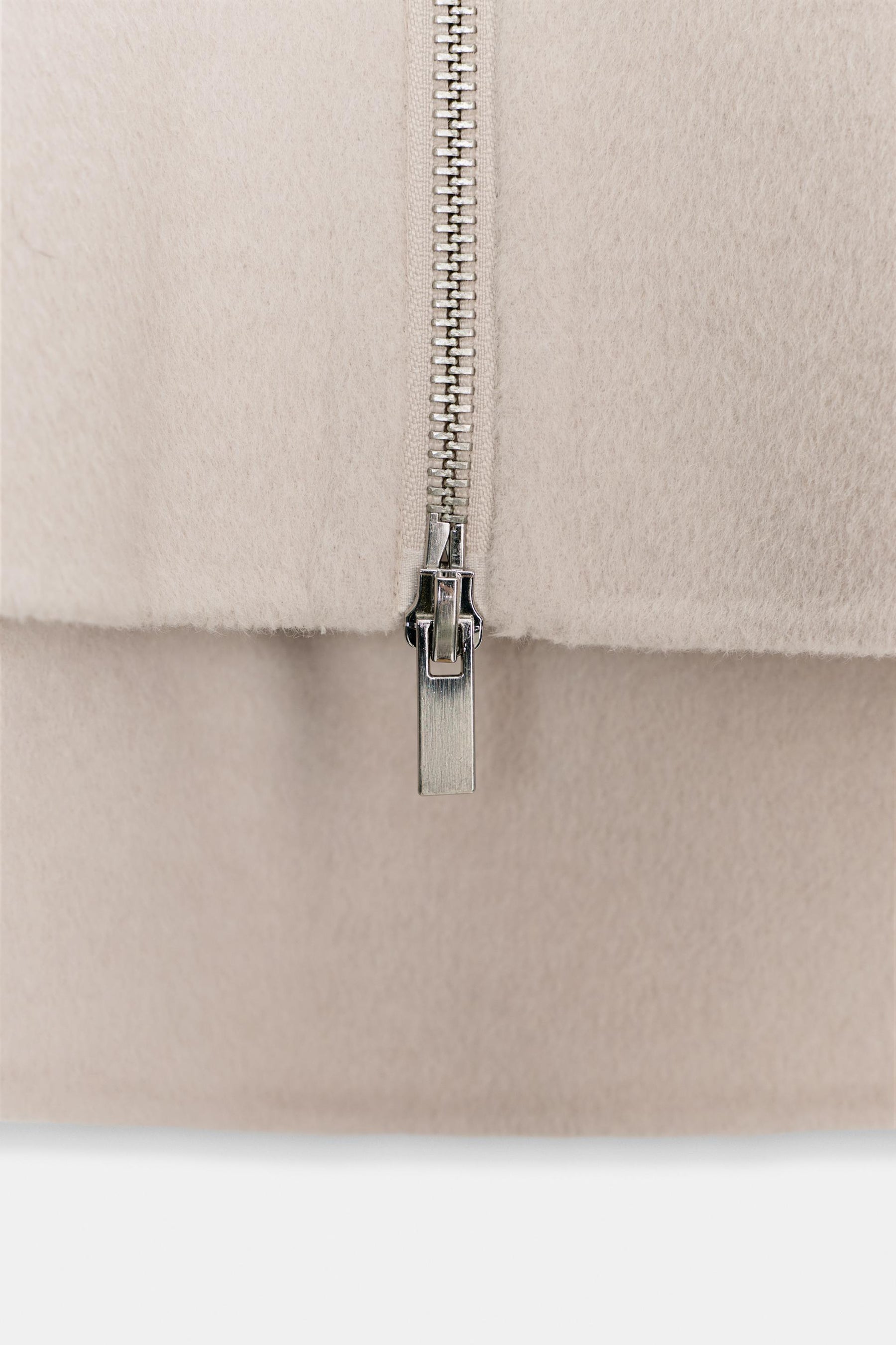 Wool Jacket with Zip