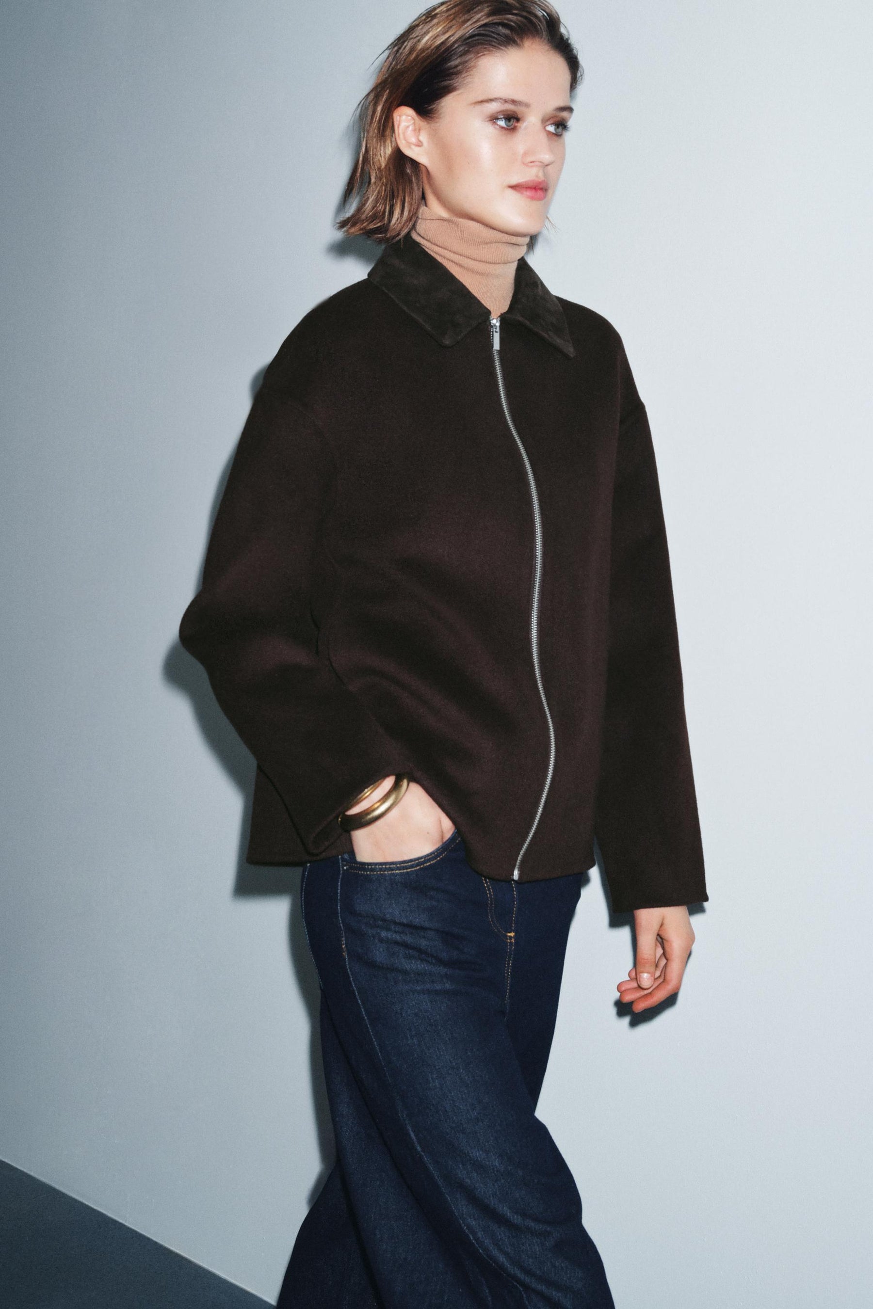 ZW COLLECTION WOOL BLEND JACKET - Image 2