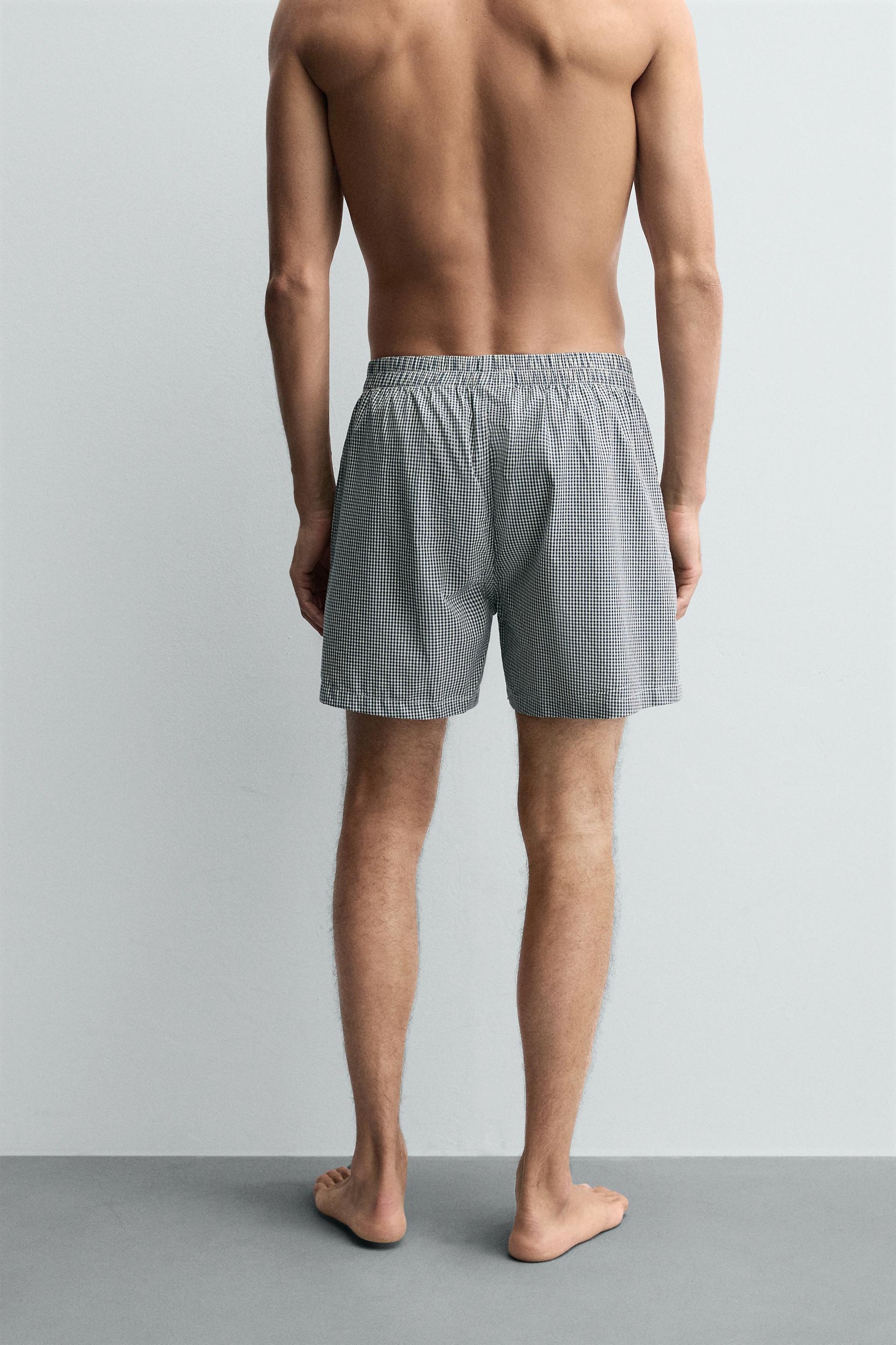 CHECK POPLIN BOXERS HARRY LAMBERT FOR X DISNEY - Image 3