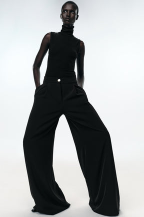 Flowing Palazzo Trousers