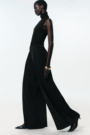 Flowing Palazzo Trousers