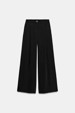 Flowing Palazzo Trousers