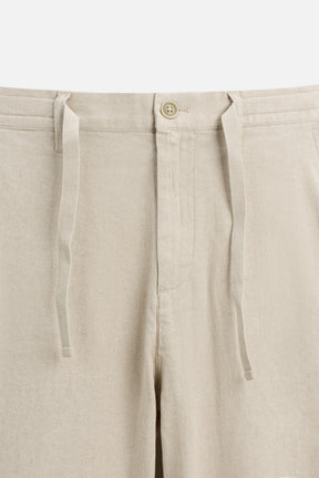 COTTON/LINEN TROUSERS - Image 7