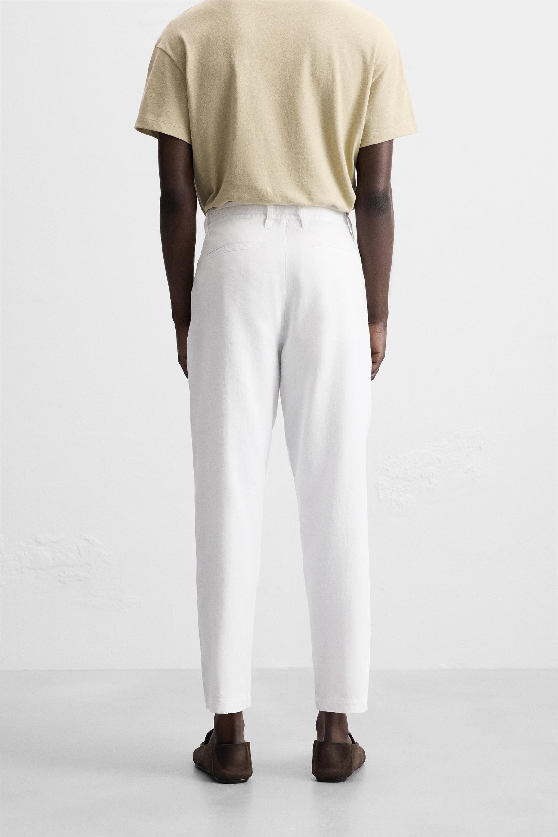 COTTON/LINEN TROUSERS - Image 3
