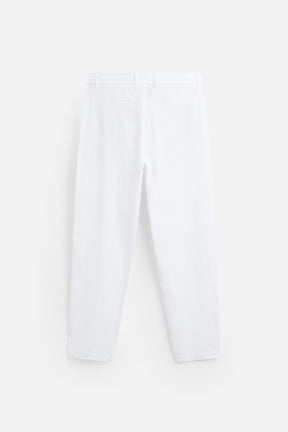 COTTON/LINEN TROUSERS - Image 7