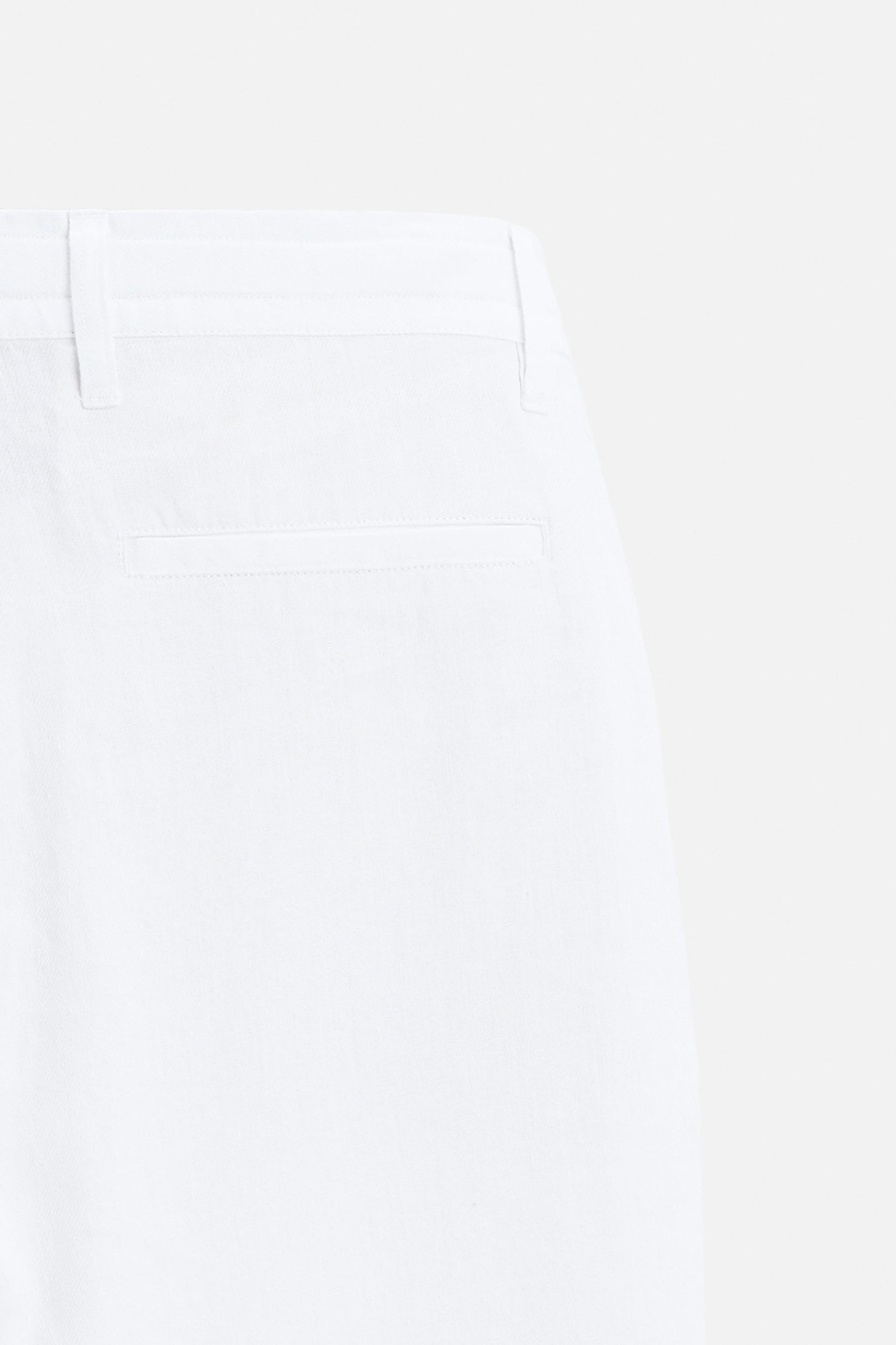 COTTON/LINEN TROUSERS - Image 9