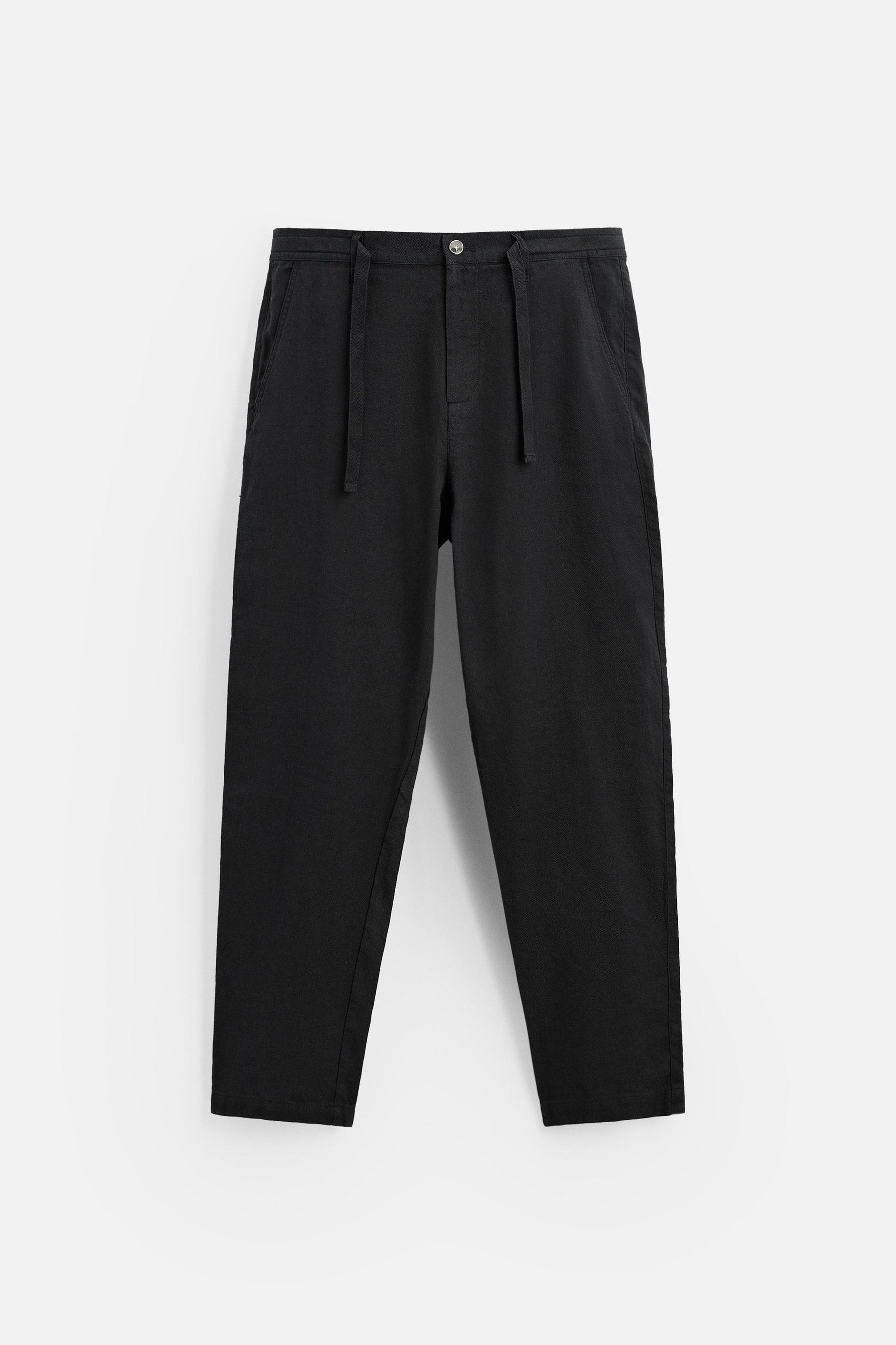 COTTON/LINEN TROUSERS - Image 6