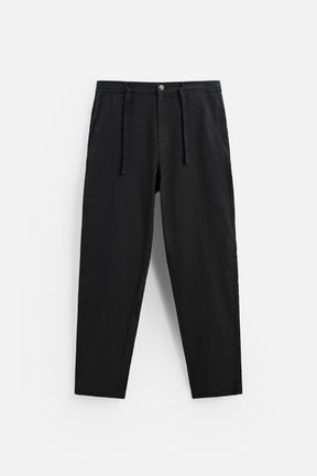 COTTON/LINEN TROUSERS - Image 6