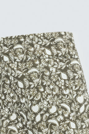 FRUIT PRINT MID-LENGTH SWIMMING TRUNKS - Image 4