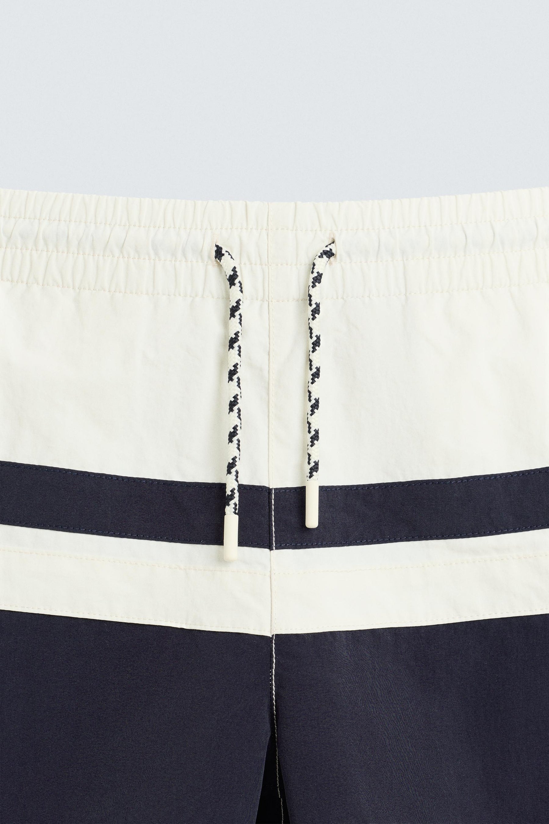 COLOUR BLOCK LONG SWIMMING TRUNKS - Image 3